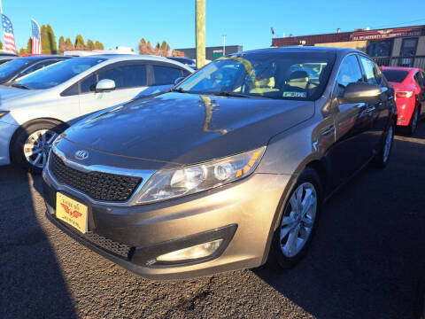 2013 Kia Optima for sale at P J McCafferty Inc in Langhorne PA