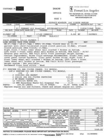 2007 Ferrari 612 Scaglietti