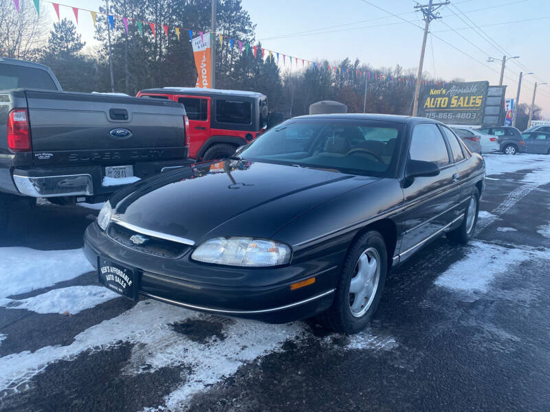1999 Chevrolet Monte Carlo for sale at Affordable Auto Sales in Webster WI