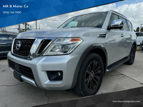 2018 Nissan Armada for sale at MR B Motor Co in Brownsville TX