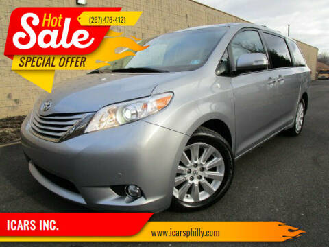 2013 Toyota Sienna for sale at ICARS INC. in Philadelphia PA