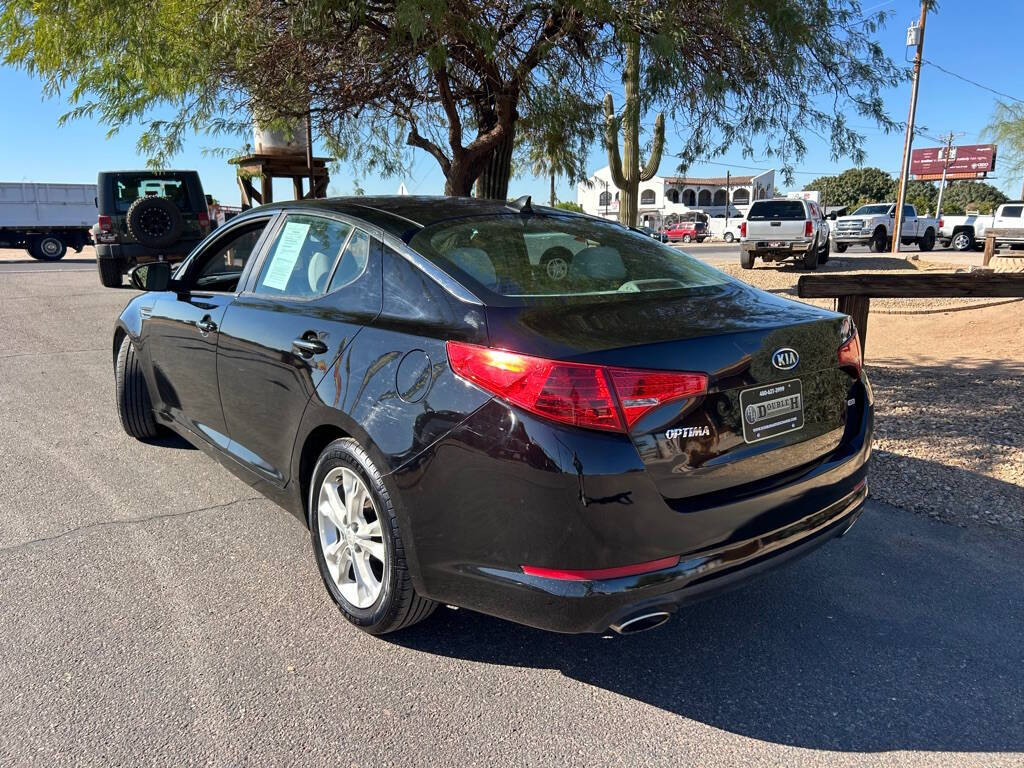 2012 Kia Optima for sale at Big 3 Automart At Double H Auto Ranch in QUEEN CREEK, AZ