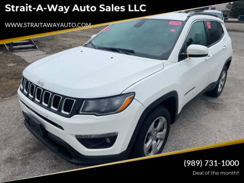 2021 Jeep Compass for sale at Strait-A-Way Auto Sales LLC in Gaylord MI