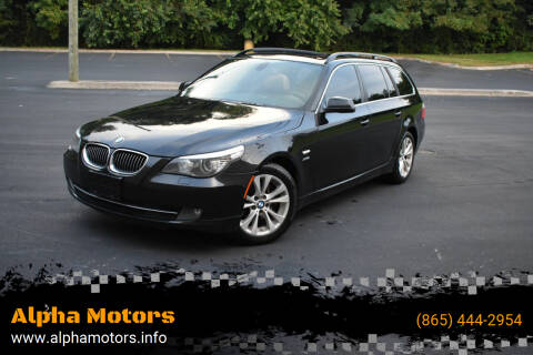 2010 BMW 5 Series for sale at Alpha Motors in Knoxville TN