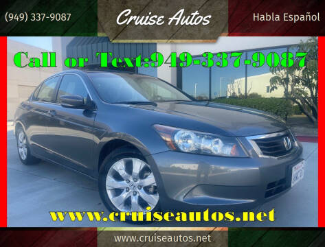2009 Honda Accord for sale at Cruise Autos in Corona CA