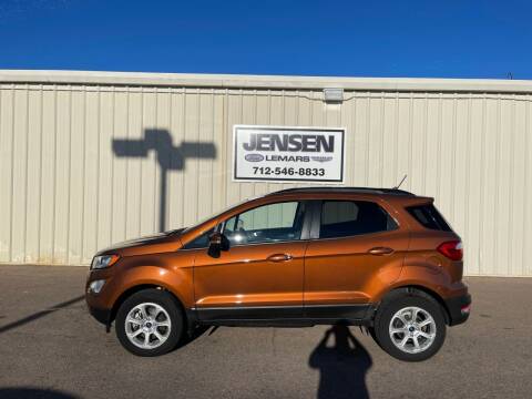 2018 Ford EcoSport for sale at Jensen's Dealerships in Sioux City IA