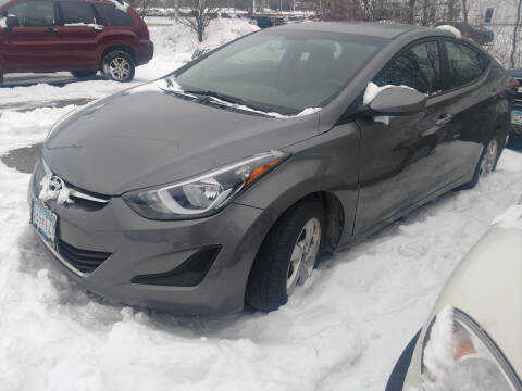 2014 Hyundai Elantra for sale at Short Line Auto Inc in Rochester MN