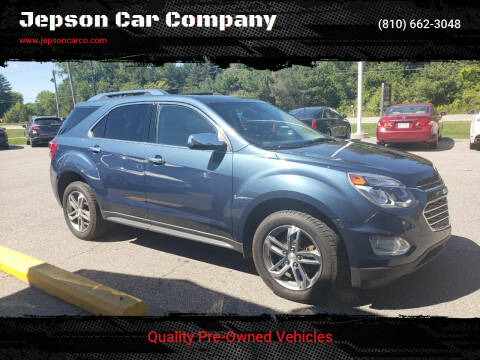2016 Chevrolet Equinox for sale at Jepson Car Company in Saint Clair MI