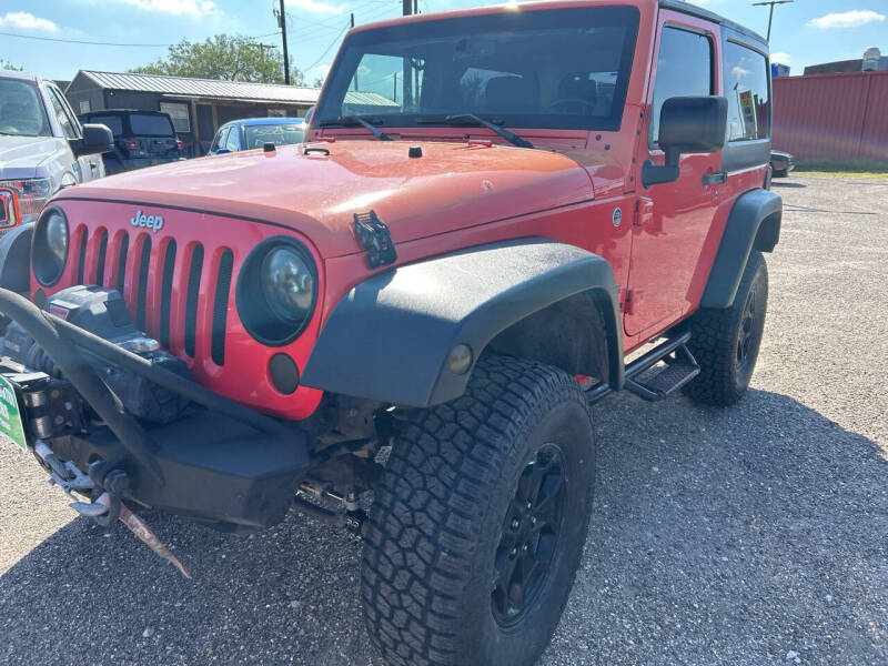 2013 Jeep Wrangler for sale at Brush Country Motors in Riviera TX