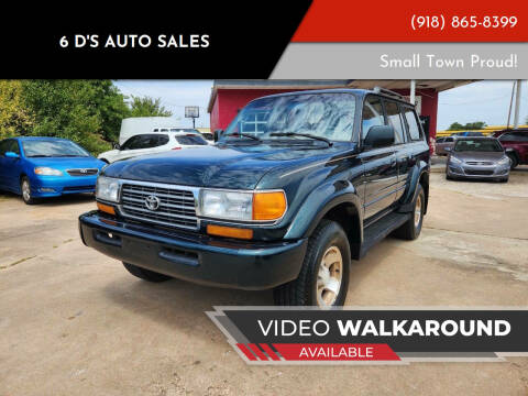 1995 Toyota Land Cruiser for sale at 6 D's Auto Sales in Mannford OK