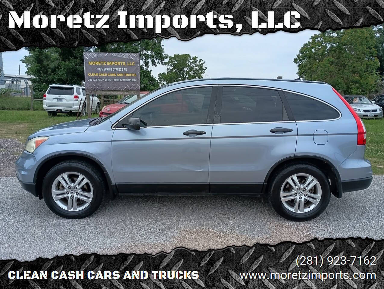 Blue 2011 Honda CR-V EX EX 4dr SUV 1