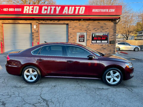 2014 Volkswagen Passat for sale at Red City  Auto in Omaha NE
