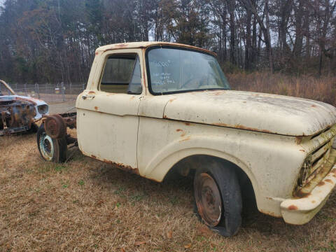 1964 Ford F-100 for sale at WW Kustomz Auto Sales in Toccoa GA