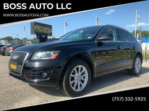 2011 Audi Q5 for sale at BOSS AUTO LLC in Norfolk VA