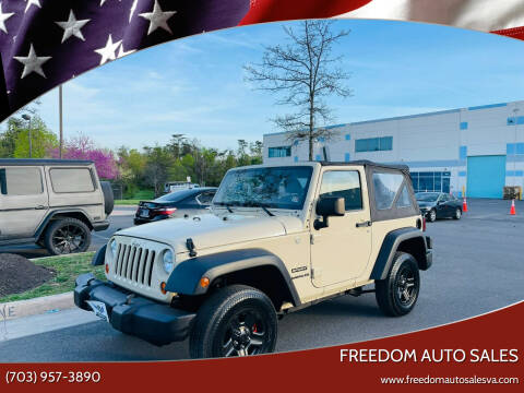 2011 Jeep Wrangler for sale at Freedom Auto Sales in Chantilly VA