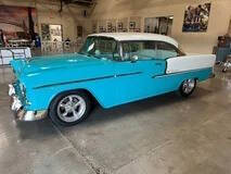Blue 1955 Chevrolet Bel Air 2
