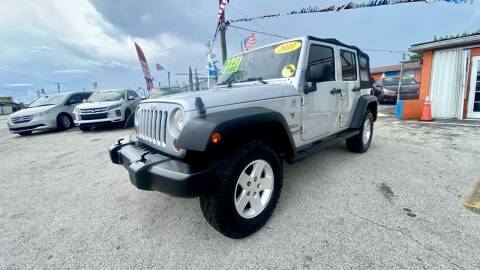 2011 Jeep Wrangler Unlimited for sale at GP Auto Connection Group in Haines City FL