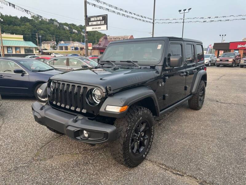 2022 Jeep Wrangler Unlimited for sale at SOUTH FIFTH AUTOMOTIVE LLC in Marietta OH
