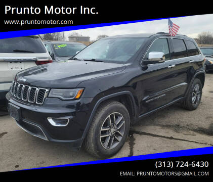2017 Jeep Grand Cherokee for sale at Prunto Motor Inc. in Dearborn MI