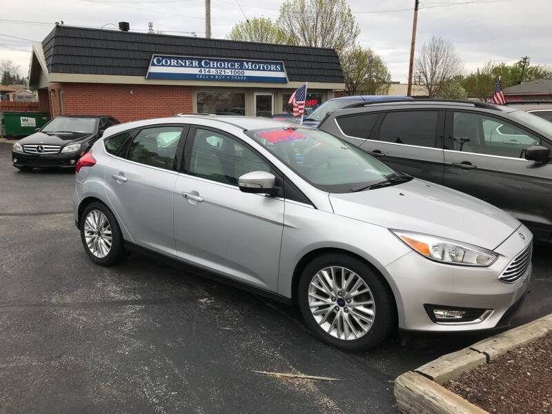 2016 Ford Focus for sale at Corner Choice Motors in West Allis WI