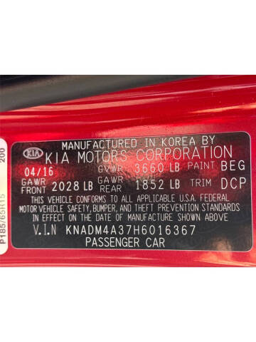 2017 Kia Rio LX