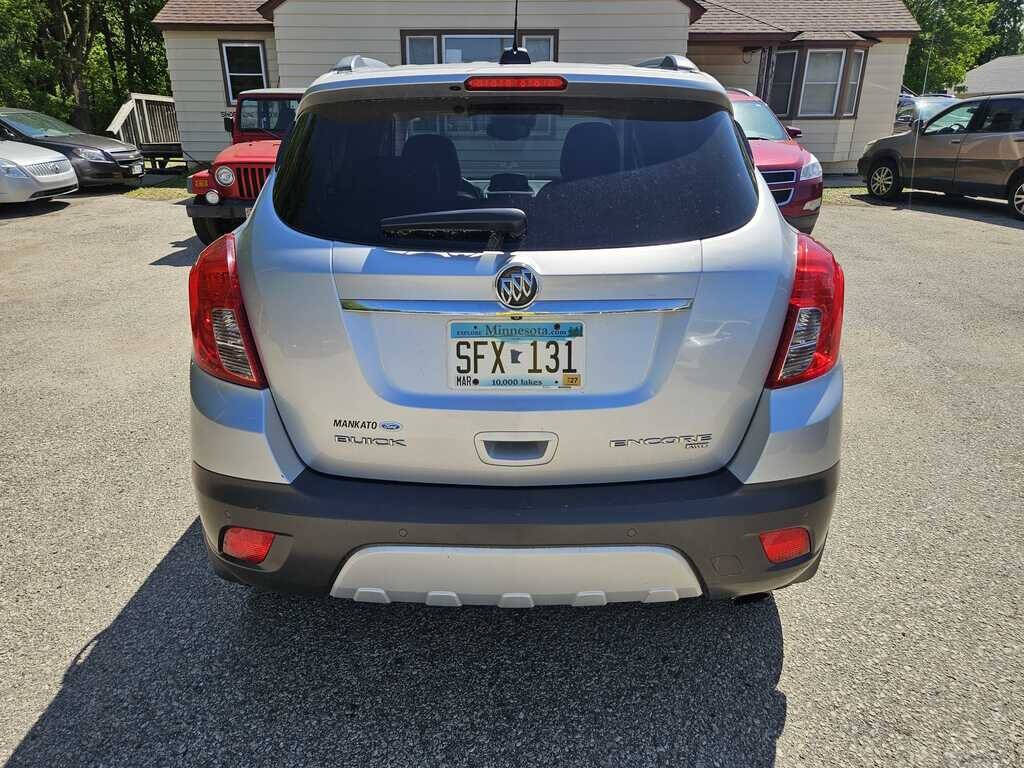 Silver 2015 Buick Encore Premium AWD Premium 4dr Crossover 8