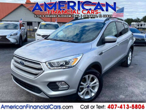 2018 Ford Escape for sale at American Financial Cars in Orlando FL