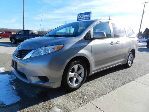 2011 Toyota Sienna for sale at Leitheiser Car Company in West Bend WI