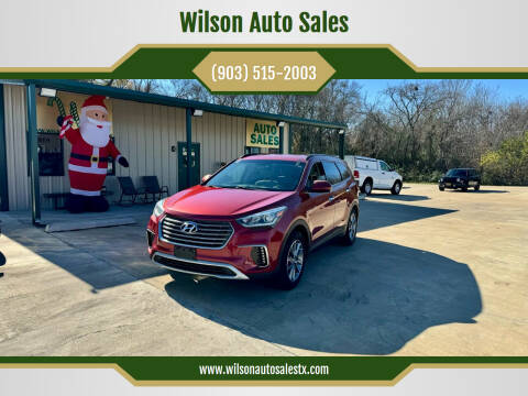 2017 Hyundai Santa Fe for sale at Wilson Auto Sales in Chandler TX