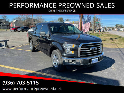2015 Ford F-150 for sale at PERFORMANCE PREOWNED SALES in Conroe TX