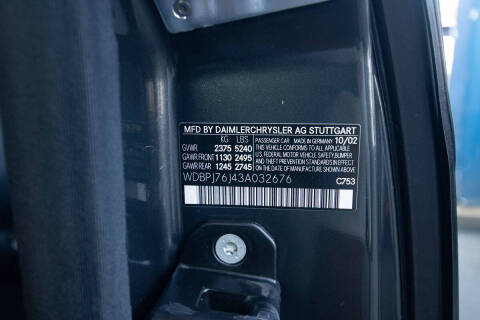 2003 Mercedes-Benz CL-Class CL 600