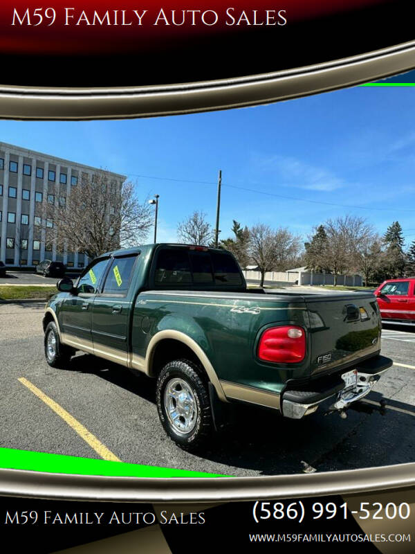 2001 Ford F-150 for sale at M59 Family Auto Sales in Utica MI
