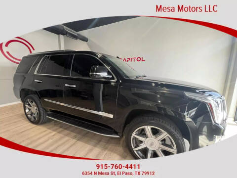 2017 Cadillac Escalade for sale at Car Capitol in El Paso TX