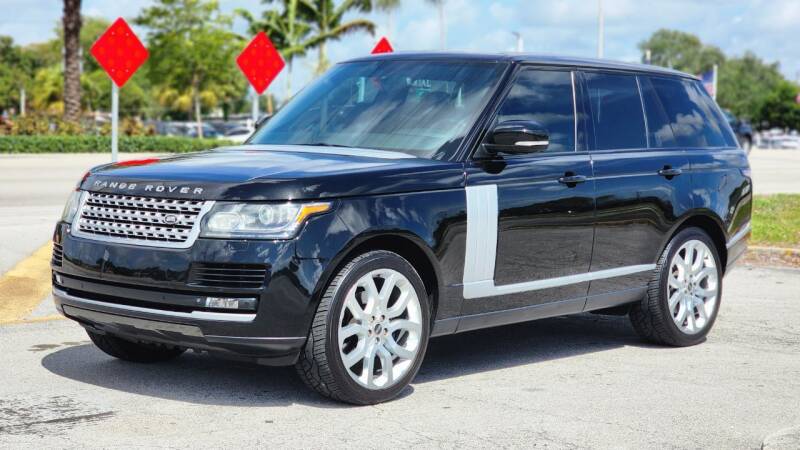 2014 Land Rover Range Rover for sale at Maxicars Auto Sales in West Park FL