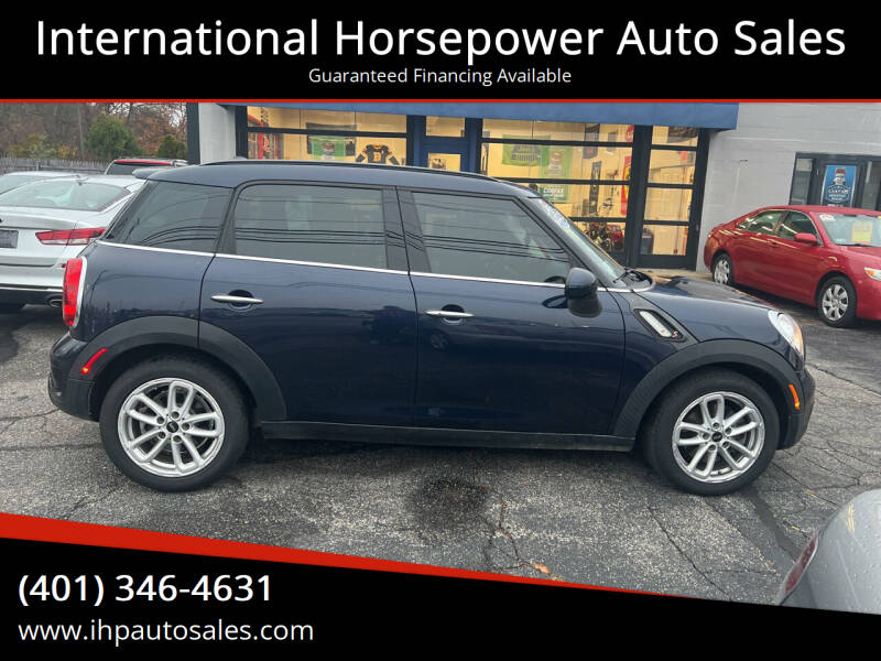 2015 MINI Countryman for sale at International Horsepower Auto Sales in Warwick RI