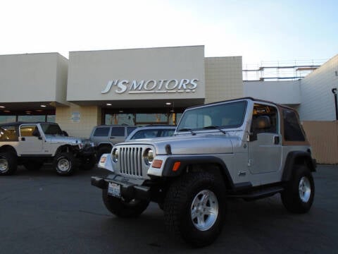 2005 Jeep Wrangler for sale at J'S MOTORS in San Diego CA