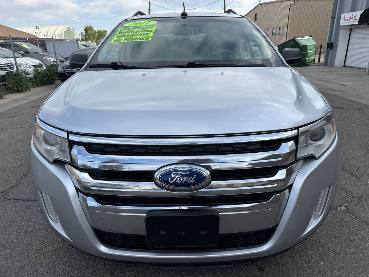 Silver 2011 Ford Edge SE SE 4dr Crossover 2