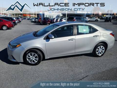 2014 Toyota Corolla for sale at WALLACE IMPORTS OF JOHNSON CITY in Johnson City TN