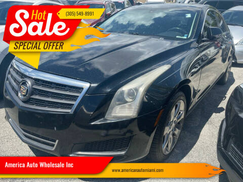 2013 Cadillac ATS for sale at America Auto Wholesale Inc in Miami FL