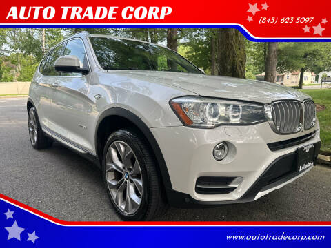 2017 BMW X3 for sale at AUTO TRADE CORP in Nanuet NY