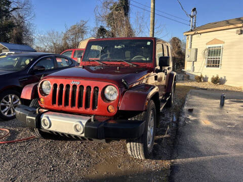 2010 Jeep Wrangler Unlimited for sale at Thompson Auto Sales Inc in Knoxville TN