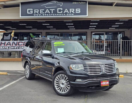 2015 Lincoln Navigator L for sale at Great Cars in Sacramento CA