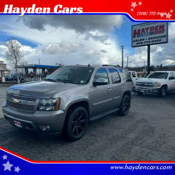 2008 Chevrolet Tahoe for sale at Hayden Cars in Coeur D Alene ID