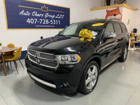 2011 Dodge Durango for sale at Auto Chars Group LLC in Orlando FL