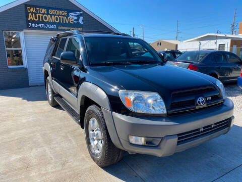 2003 Toyota 4Runner for sale at Dalton George Automotive in Marietta OH