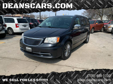2014 Chrysler Town and Country for sale at DEANSCARS.COM in Bridgeview IL