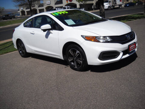 2014 Honda Civic for sale at HAWKER AUTOMOTIVE in Saint George UT