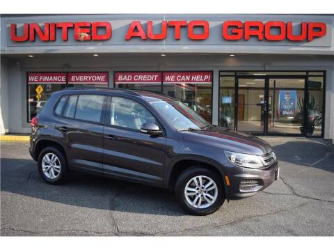 2016 Volkswagen Tiguan for sale at United Auto Group in Putnam CT