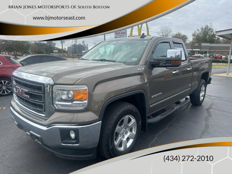 2015 GMC Sierra 1500 for sale at BRIAN JONES MOTORSPORTS OF South Boston in South Boston VA