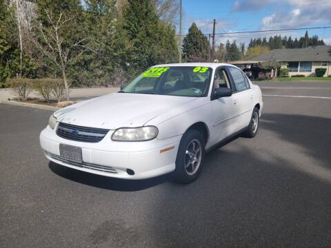2003 Chevrolet Malibu for sale at TOP Auto BROKERS LLC in Vancouver WA